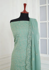 Formal Collection - Fancy Closet - 3 pcs Suit - D#1698 Green