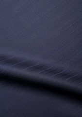 Ermenegildo Zegna Trofeo Wool & Silk Fabric - N Blue