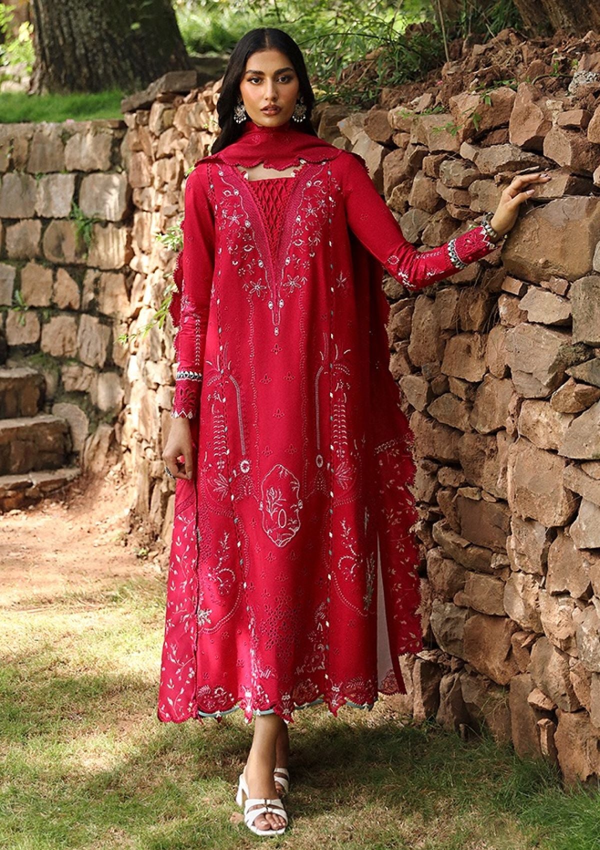 Winter Collection - Qalamkar - Qlinekari - Linen 24 - QLK24#07 - Neesa