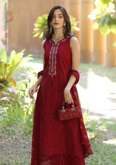 Lawn - Noor By Saadia Asad - Eid Luxury - Handwork Laserkari - NEH25#7A