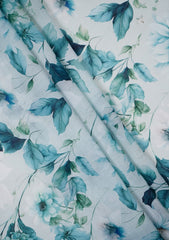 Digital Printed Lawn Fabric - D#10469