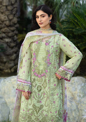 Lawn - Elaf Premium - Chikankari Prints 26 - ERC-2A - HINA