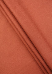 Zegna Ermenegildo Cashmere Salvage Wool Fabric - Rust