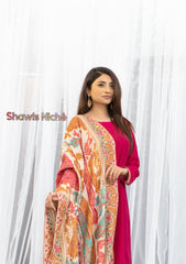 Pure Pashmina Handmade Shawl D - 2206 - Off-White