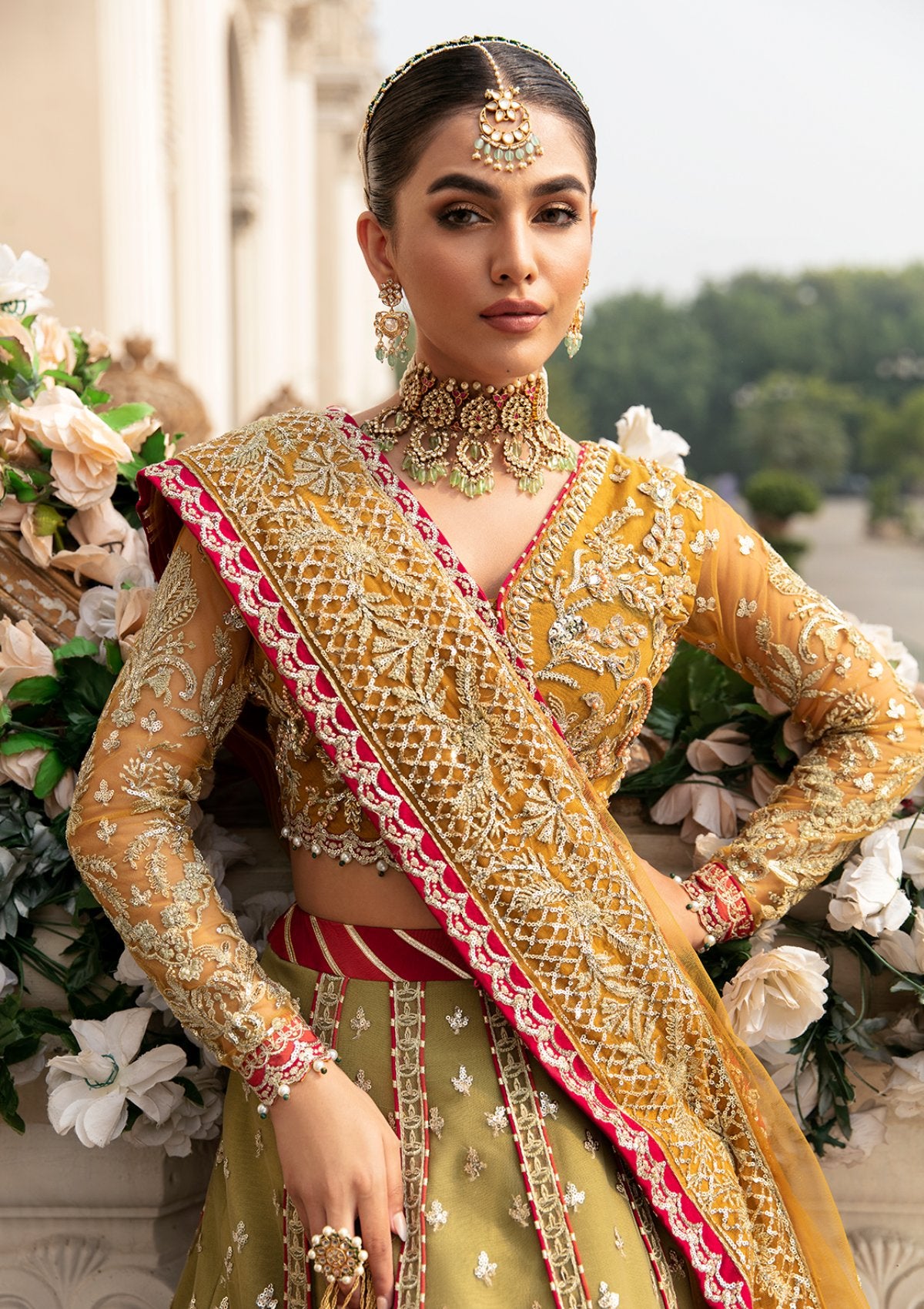 Formal Collection - Gulaal - Unstitched - Wedding - GLW#01 - DIYA