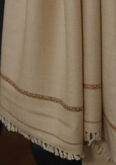 Men Shawls - Wool Shawls - D#208 - Fawn