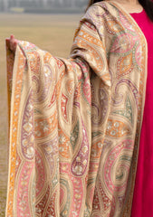 Pure Pashmina Handmade Shawl D - 2202 - Skin