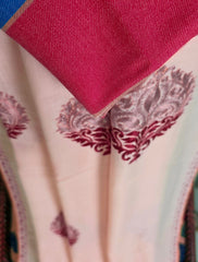 Pashmina Ari Work Shawl D#06 - Off White