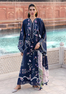 Lawn - Crimson - Flow Unstitched 26 - CFD#7B - MANIFESTED MEADOWS