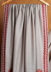 Pashmina Embroidered Border Shawl D#199 - Skin