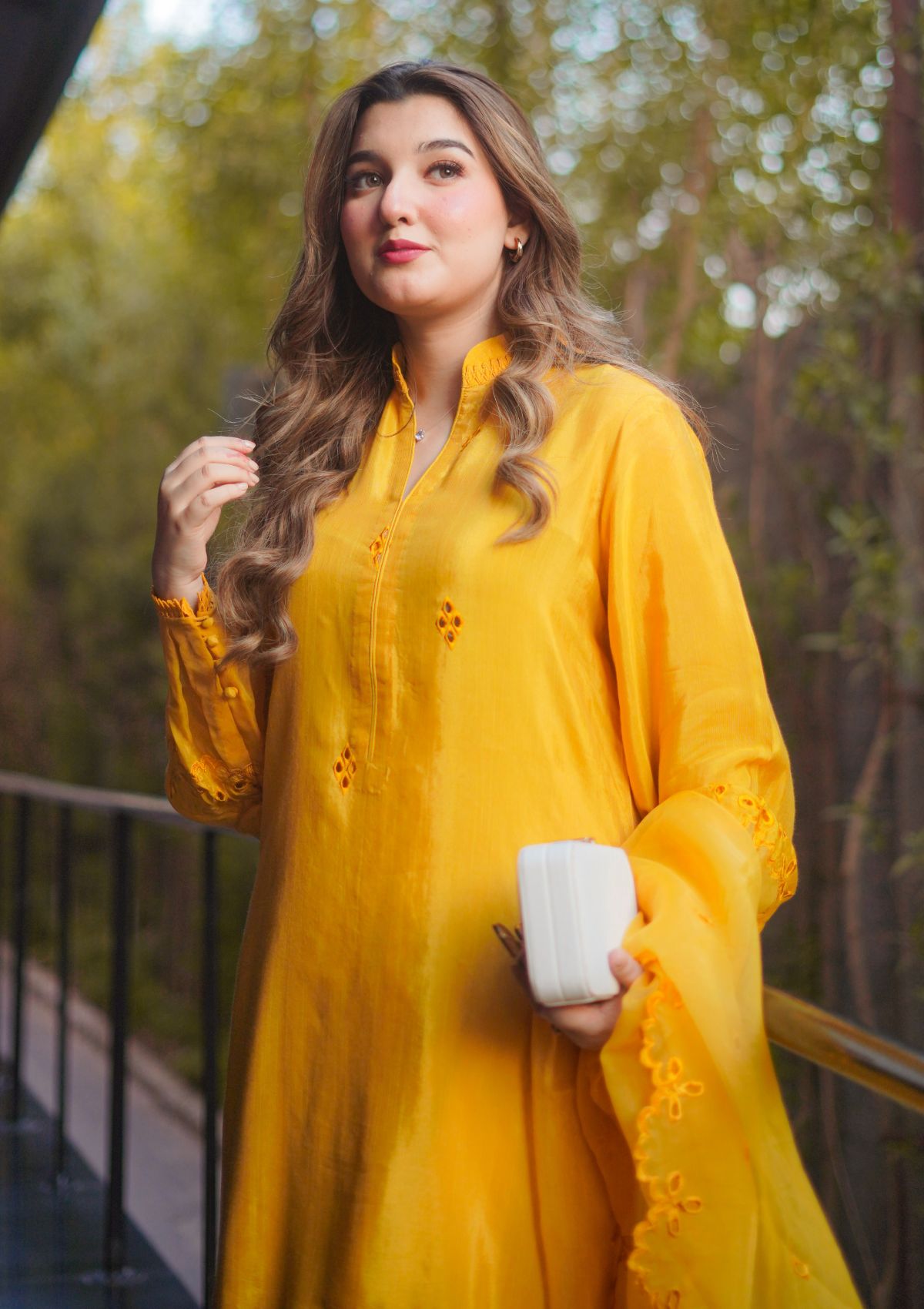 Pret Collection - Fozia Khalid - Silkspire - FKS#03 - MARIGOLD (MUSTARD)