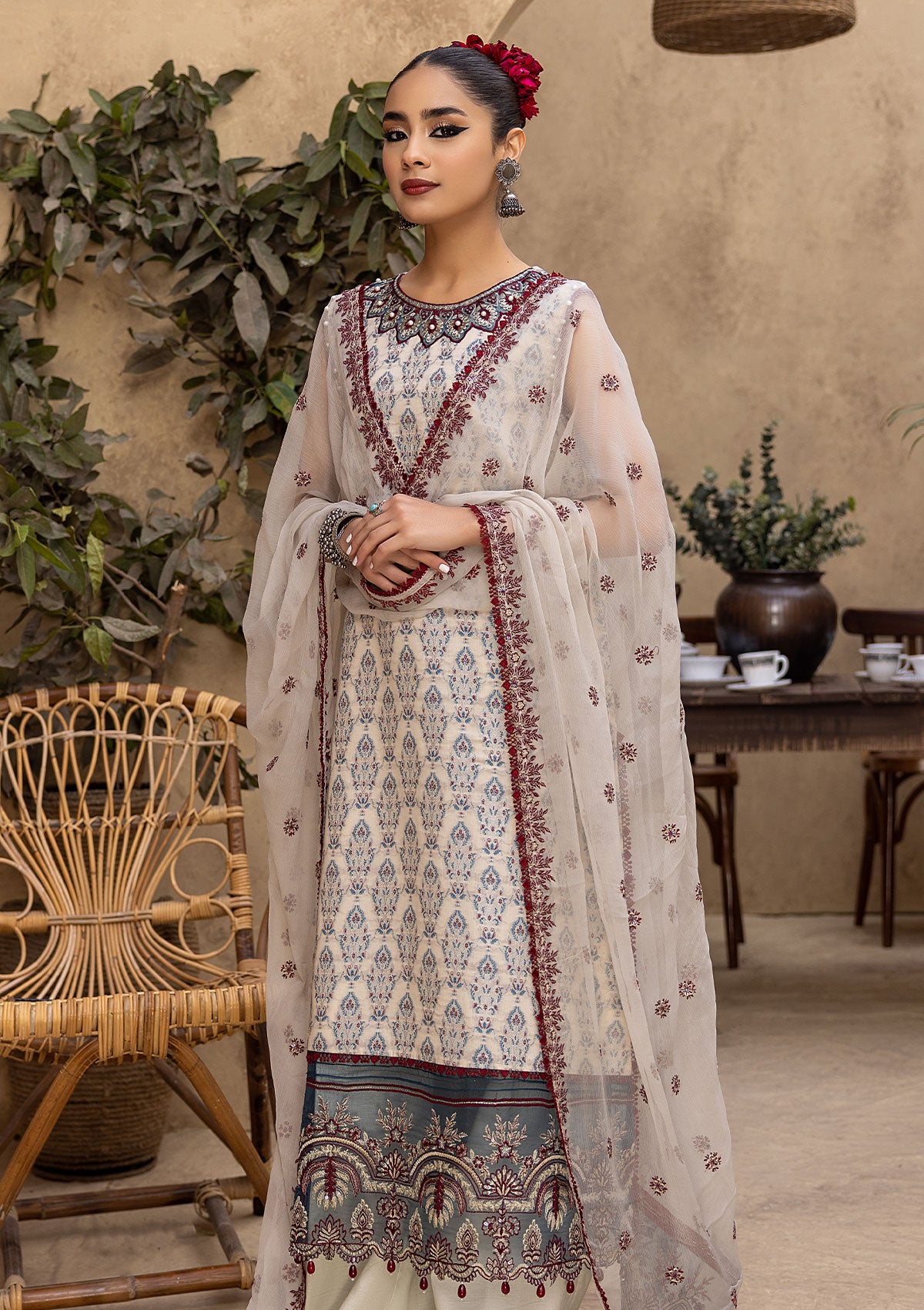 Lawn Collection - Humdum - Ishq - Jacquard - IS#08