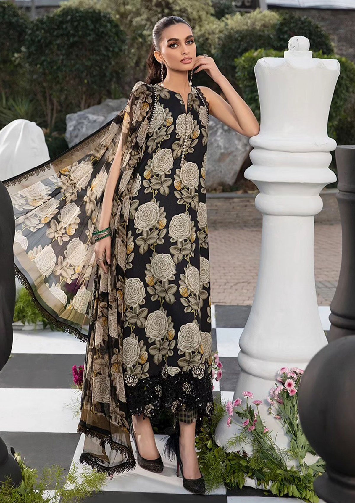 Lawn Collection - Maria B - M Prints - Spring Summer - MM24#3 B