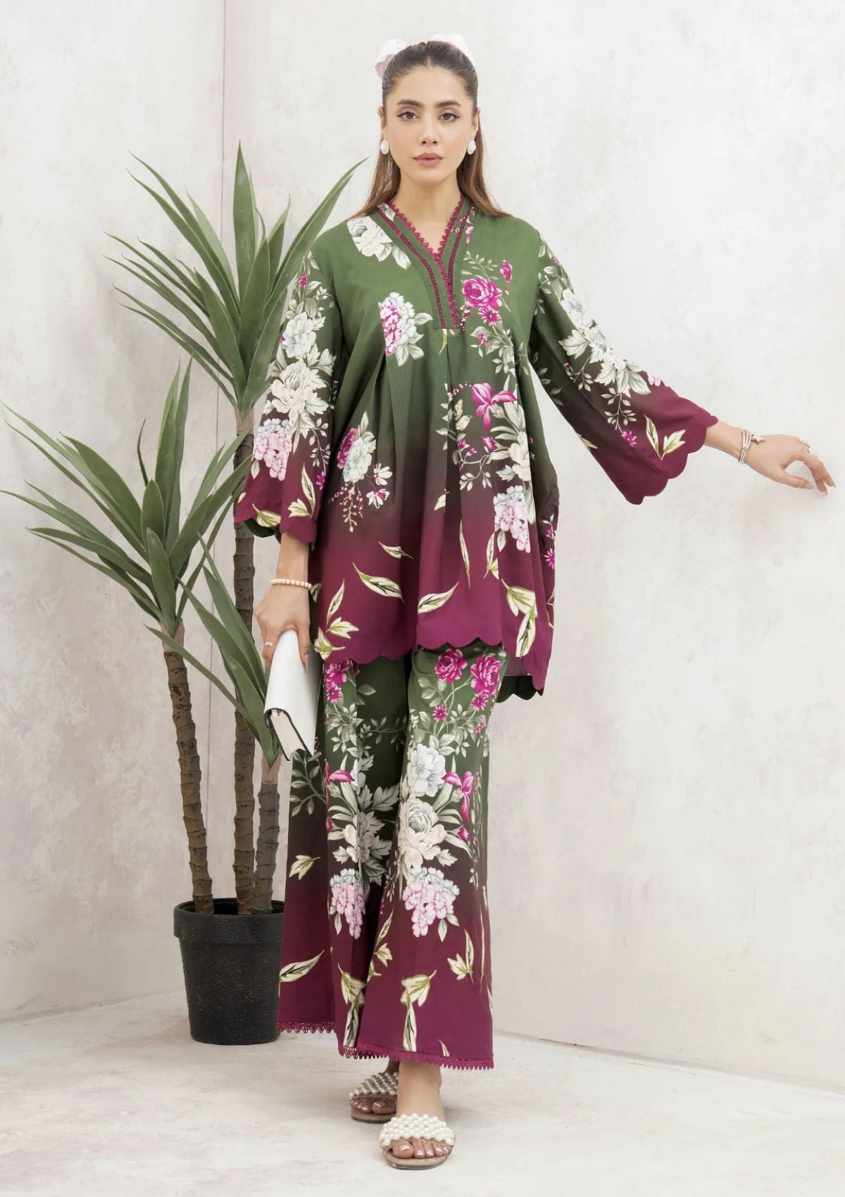 Pret Collection - Mehryam - Pure Comfort Co-Ord's - Botanical Bliss