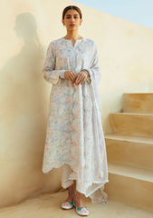 Lawn Collection - Cross Stitch - Premium - CSP24#07 - VIOLA PEARL