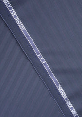 Drapers Pantheon Super 130's Wool Fabric - P Blue