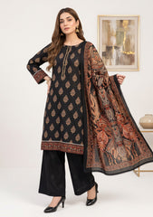 Winter - Rubaaiyat - Bana Dora Linen 26 - D#16 - BLACK