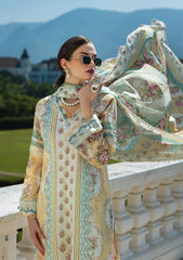 Lawn - Elaf Premium - Prints 25 - EPE-03A - ELARA’S EMBRACE