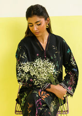 Winter - Sahar - Elara - Printed Fall - 2 Pcs - AW1-25-21 - Twilight Petals