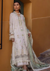 Lawn - Ansab Jahangir - Zoha - Luxury 25 - AJ-LL-25-07 - Baby’s Breath