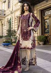 Winter - Meerak - Premium Embroidered Linen 25 - VIONNA