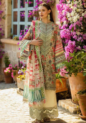 Lawn - Elaf Premium - Print Chikankari 25 - ELK-01B GIARDINO