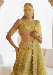 Formals - Zaha - Gossamer - Unstitched Wedding - Festive 25 - ZC#01 - NOORE SITARA