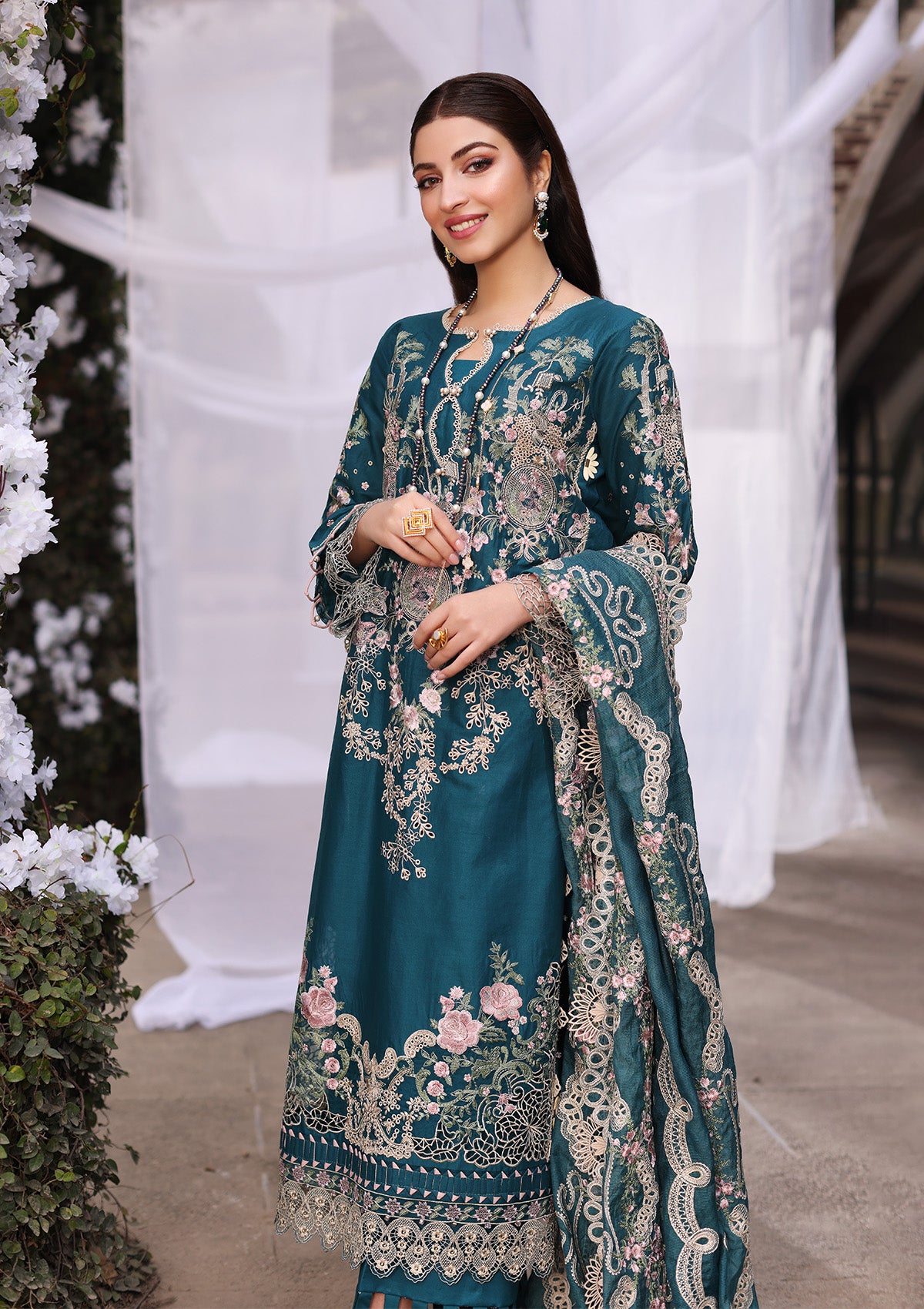 Lawn Collection - Kahf - Festive - KFL24#9A - Bano