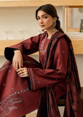 Winter - Humdum - Onora Embroidered Khaddar 26 - D#07