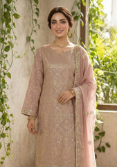 Formals - Riwaj - Fancy Bamber Chiffon - 2 Pcs Suit - CBD#2893 - Brown