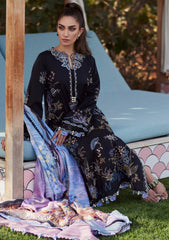 Lawn - Farah Talib Aziz - Luxury Unstitched - FTL25#05 - Belle Black