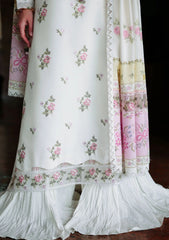 Lawn - Cross Stitch - Eid Edit-II - LWN#0211 - GARDEN IVORY