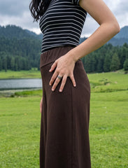 Pret - Moven - Cotton Blended Jersey Trouser - Brown