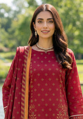 Lawn - Rubaaiyat - R Prints 26 - Volume 2 - RP2#19 - Maroon