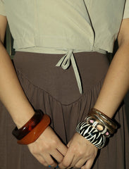 Pret - Moven - Cotton Collar tie Top - Skin