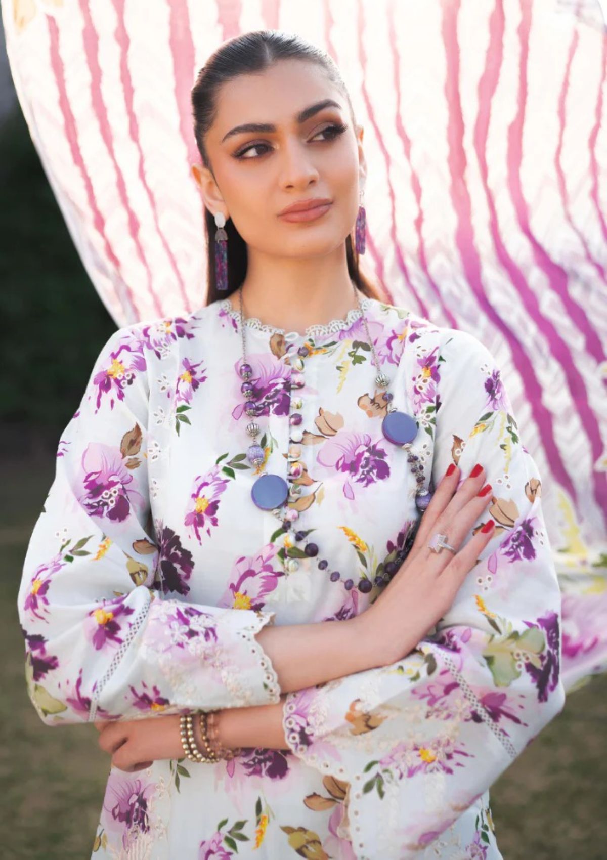 Lawn Collection - Humdum - Gardenia - HG24#10