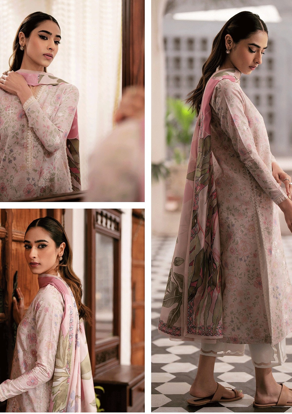 Lawn Collection - Seran - Afsanah - Unstitched - D#08 - Zohreh