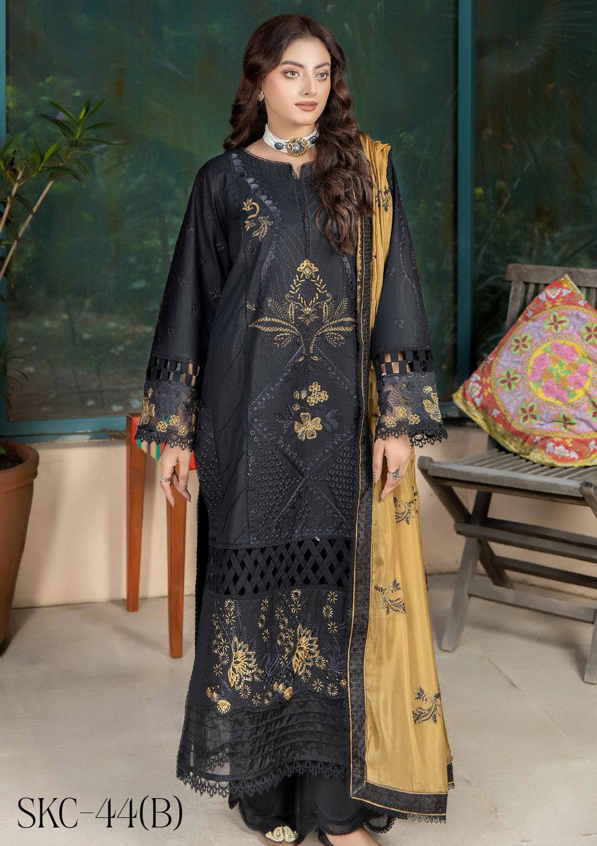 Winter Collection - Marjjan - Embroidered - Karandi - SKC#44-B