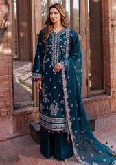 Lawn Collection - Farasha - Dastoor - FD24#07 - EMERALD CHARM