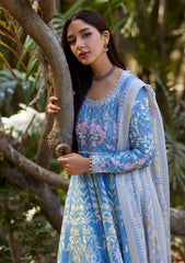 Lawn - Mina Hasan - Unstitched Chikankari 25 - Baano