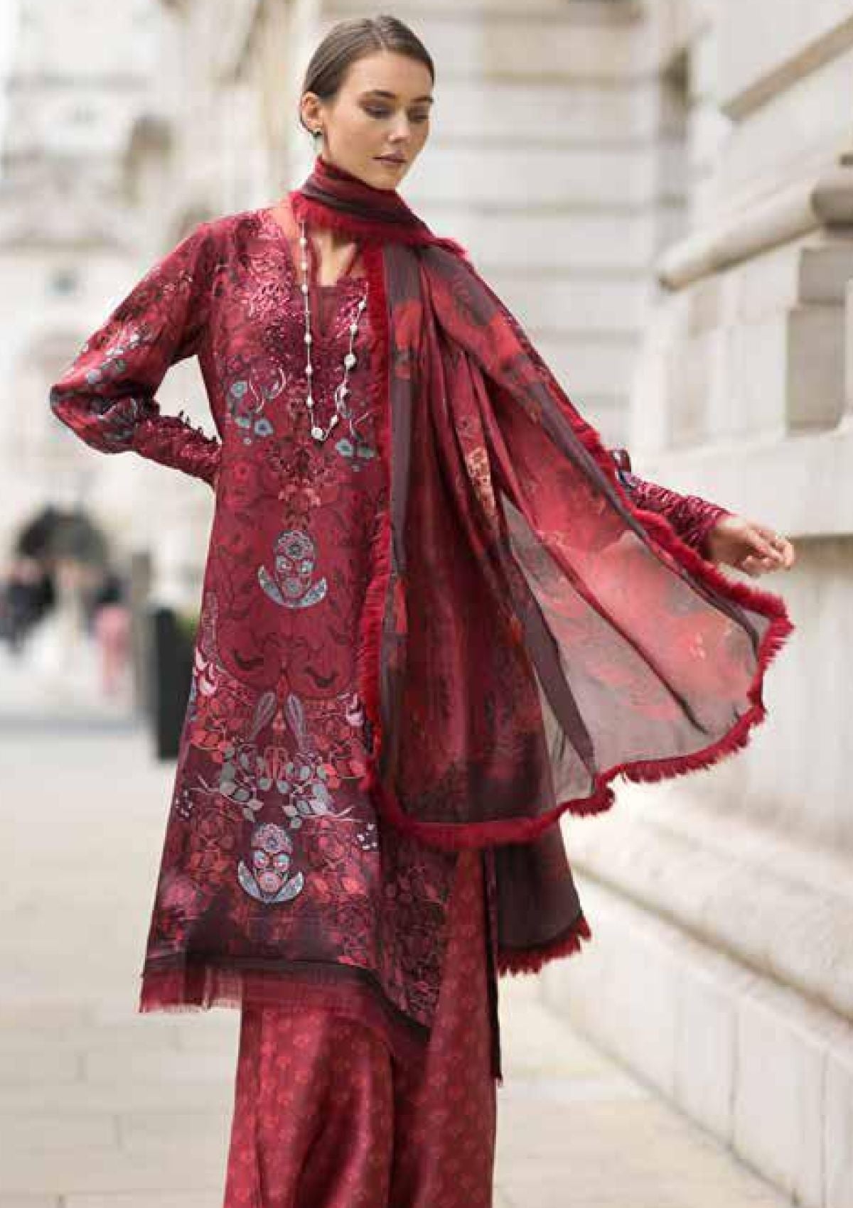 Winter Collection - Sobia Nazir - Satin Unstitched 24 - SS24#05