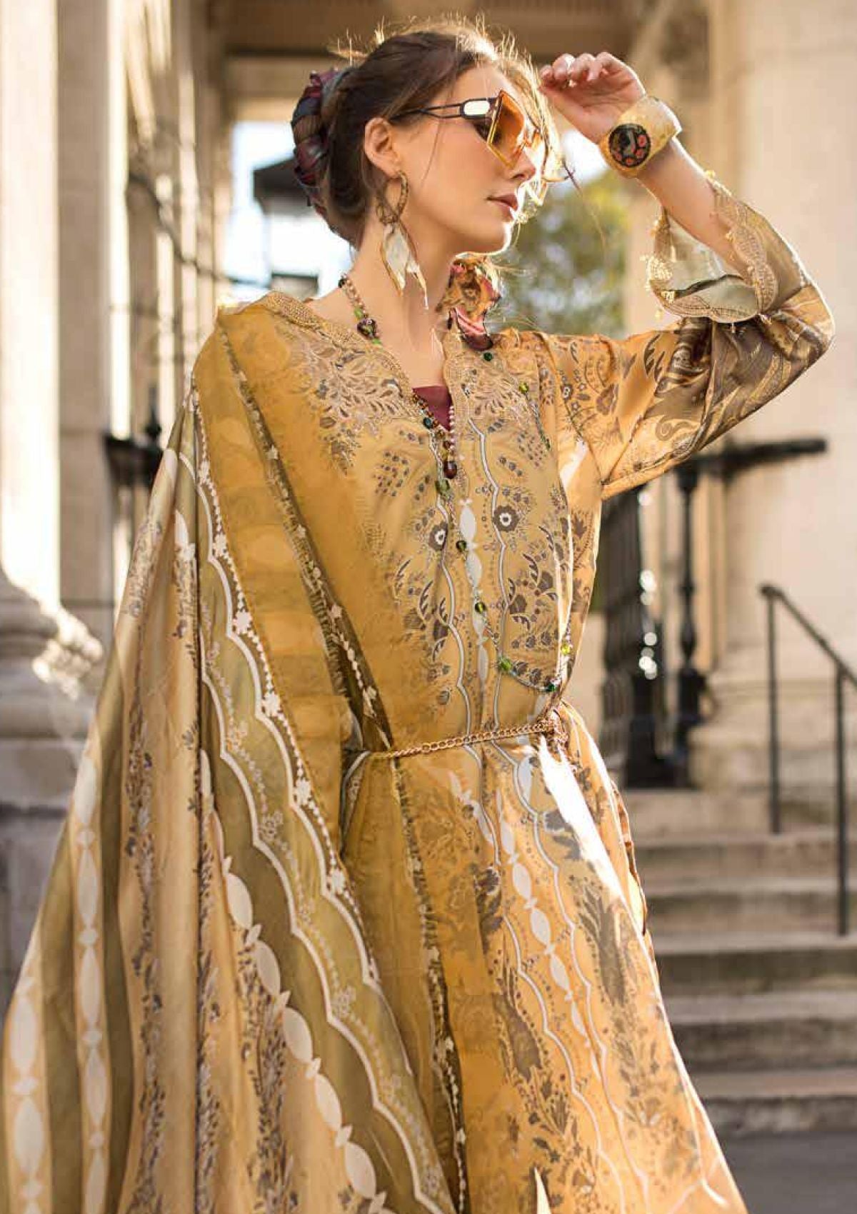 Winter Collection - Sobia Nazir - Satin Unstitched 24 - SS24#01