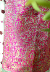 Formals - Fancy Closet - 2 pcs Suit - Chiffon Jamawar D#56 Grey