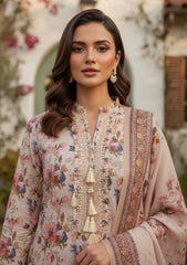 Winter - Riwaj - Printed Marina - 3 Pcs - Wool Shawl 25 - D#37