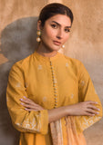 Lawn Collection - Sahar - Mirage - Embroidered - SML24#02 - M Yellow