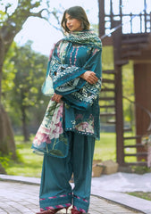 Lawn - Elaf Premium - Bridgerton Prints 26 - EPB#08A - ELOISE
