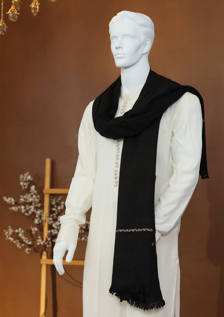 white shawl for men