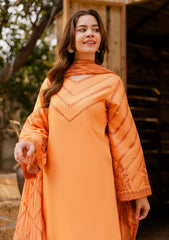 Lawn - Rubaaiyat - Luxe Attire 25 - D#01 - TANGERINE