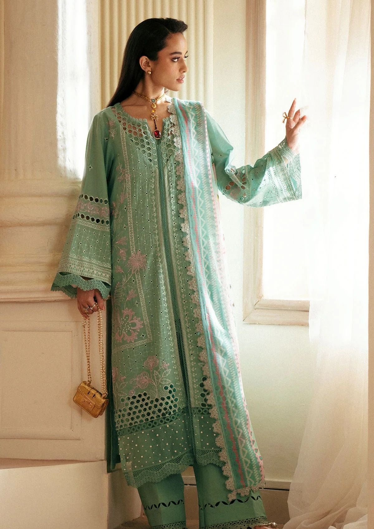 Lawn Collection - Nureh - Maya Lawn 24 - NS24#144