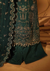 Formals - Aylin - Silk Edit - Unstitched 25 - Green Slate